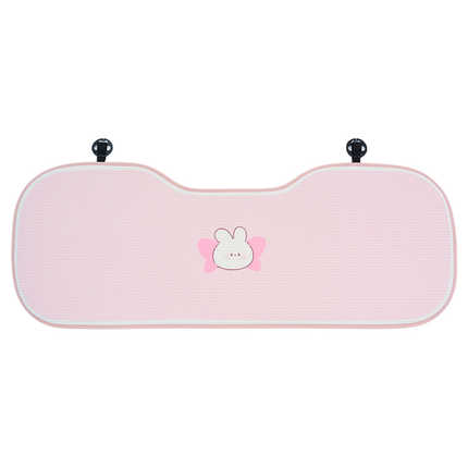 Cute Rabbit Car Headrest - Soft & Breathable | Wholesale & OEM - Honeycomb Rabbit Seat Cushion Rear Row