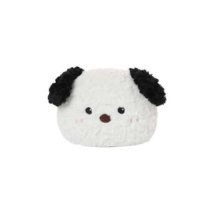 Cute Cartoon Car Headrest - Soft & Breathable | Wholesale & Custom Logo - White rabbit fur puppy headrest
