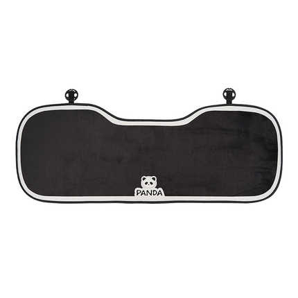 Cute Panda Car Headrest - Soft & Comfortable | Wholesale & Custom - Plush white-edged panda seat cushions for the rear seats