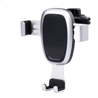 Rotatable Car Phone Mount - Creative & Adjustable | Wholesale & Custom - silver