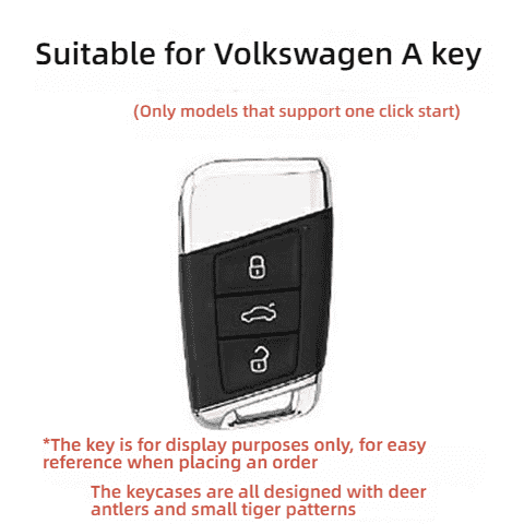 Cartoon Ice Pattern KT Cat Key Cover - Soft & Stylish | Wholesale & Custom - The Volkswagen A model has keyless start available.