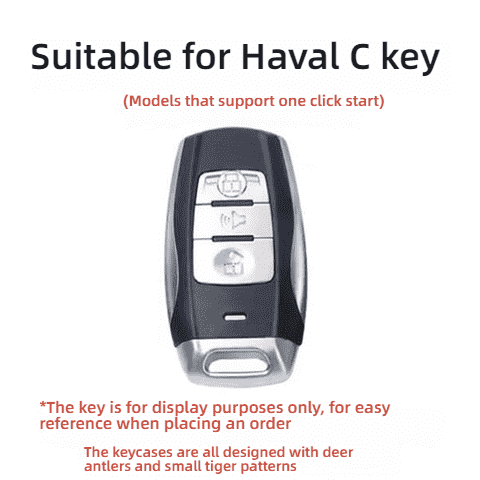 Cartoon Ice Pattern KT Cat Key Cover - Soft & Stylish | Wholesale & Custom - Haval/ORA C-type (one-piece)