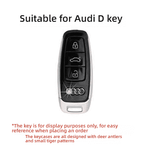 Cartoon Ice Pattern KT Cat Key Cover - Soft & Stylish | Wholesale & Custom - Audi D model