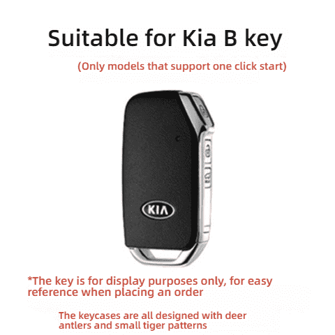 Cartoon Ice Pattern KT Cat Key Cover - Soft & Stylish | Wholesale & Custom - Kia B model (with side cutouts) - please note the image is compatible with the key.