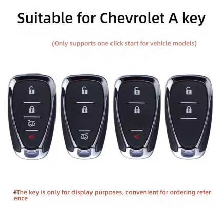Cartoon Ice Pattern KT Cat Key Cover - Soft & Stylish | Wholesale & Custom - Chevrolet Model A (Keyless Start)