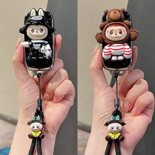 Geely galaxy a7 key cover featuring cute cartoon designs with bear and bunny themes, perfect for m9, e5, l7, l6, e8, starry 8...
