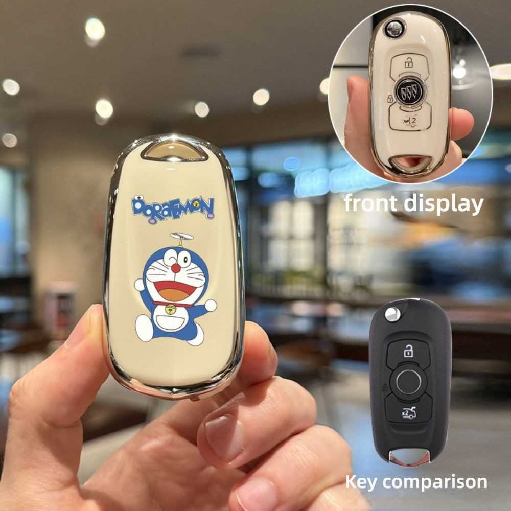 Buick Key Cover - Durable & Stylish | Wholesale & Custom Logo - B5 Doraemon Single Shell