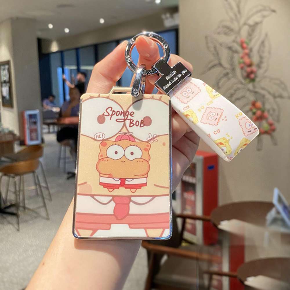 Buick E5/E4 Card Key Case - Durable & Stylish | Wholesale & Custom - B15 SpongeBob SquarePants Cards with Matching String
