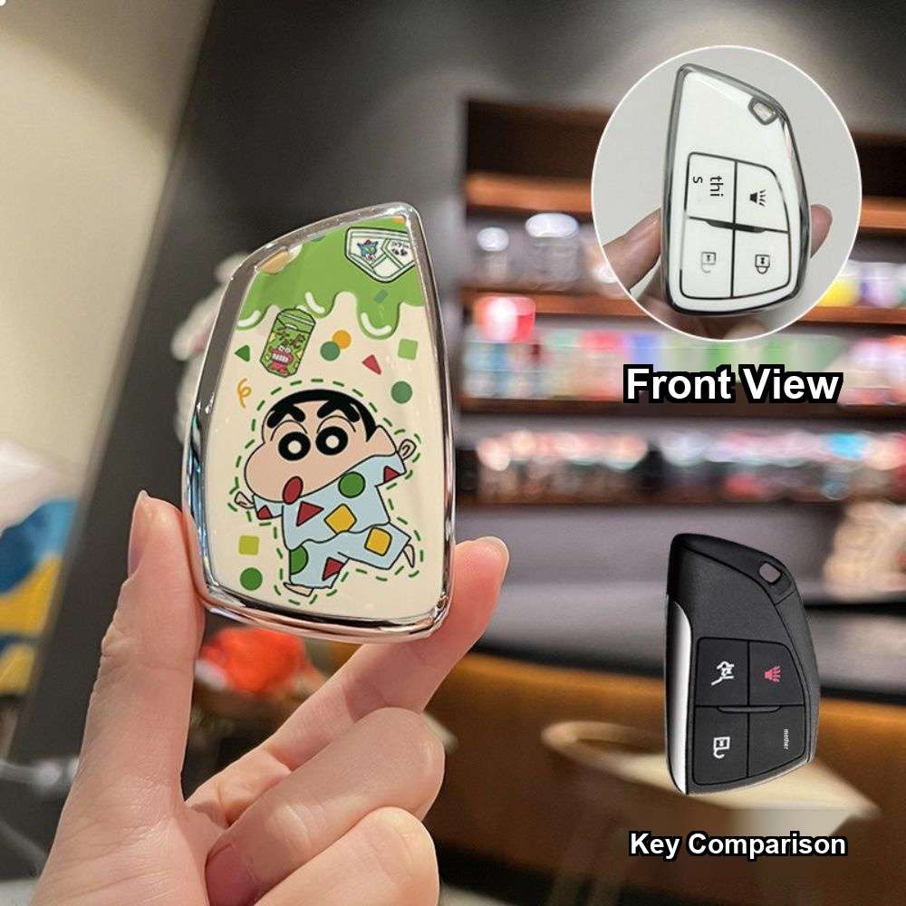 Buick Envision Key Cover - Stylish & Durable | Wholesale & Custom - B13 [Crayon Shin-chan] Single Shell