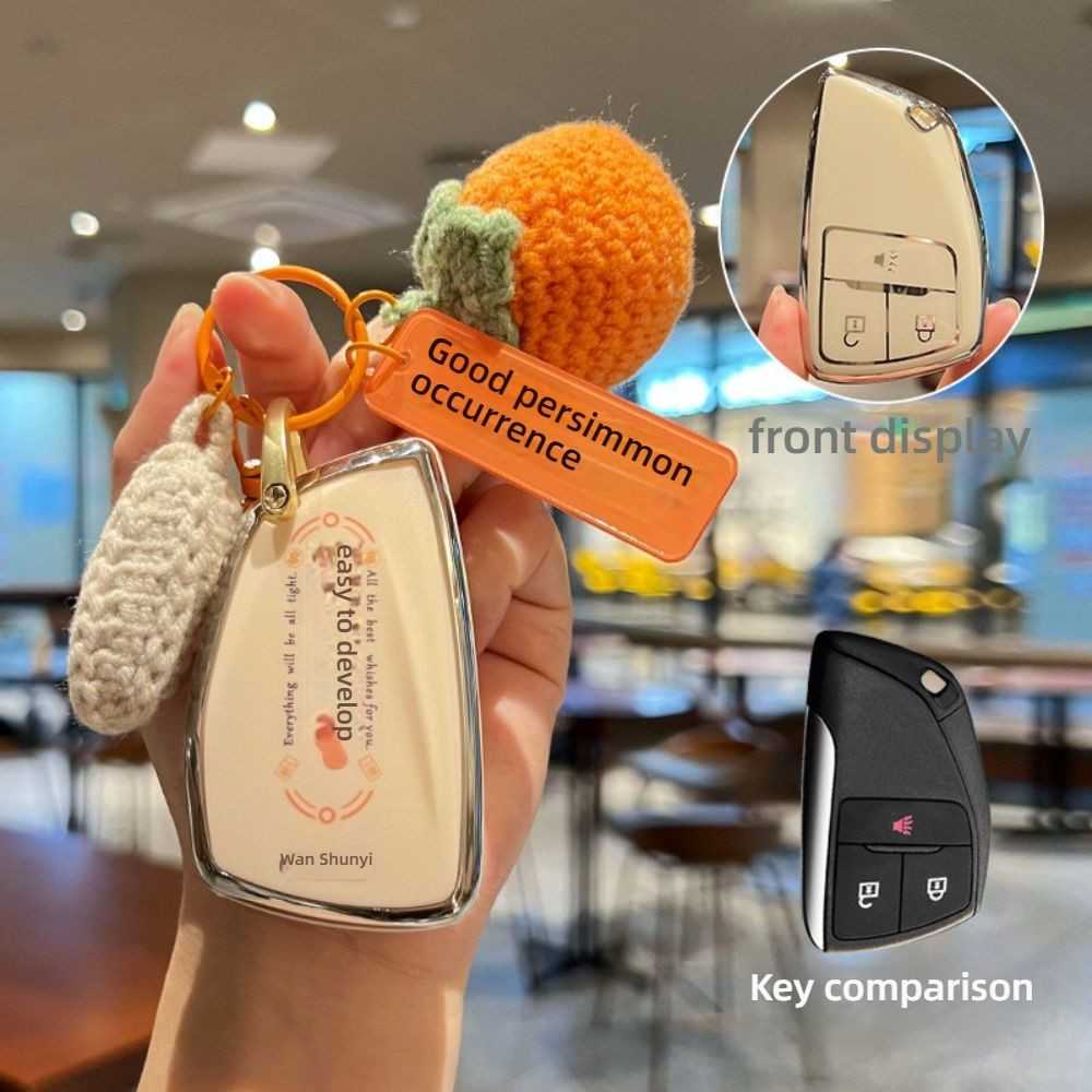 Buick Envision Plus Key Cover - Premium & Stylish | Wholesale & Custom - B14 [Good Things Happen] Matching Pendant for Good Events