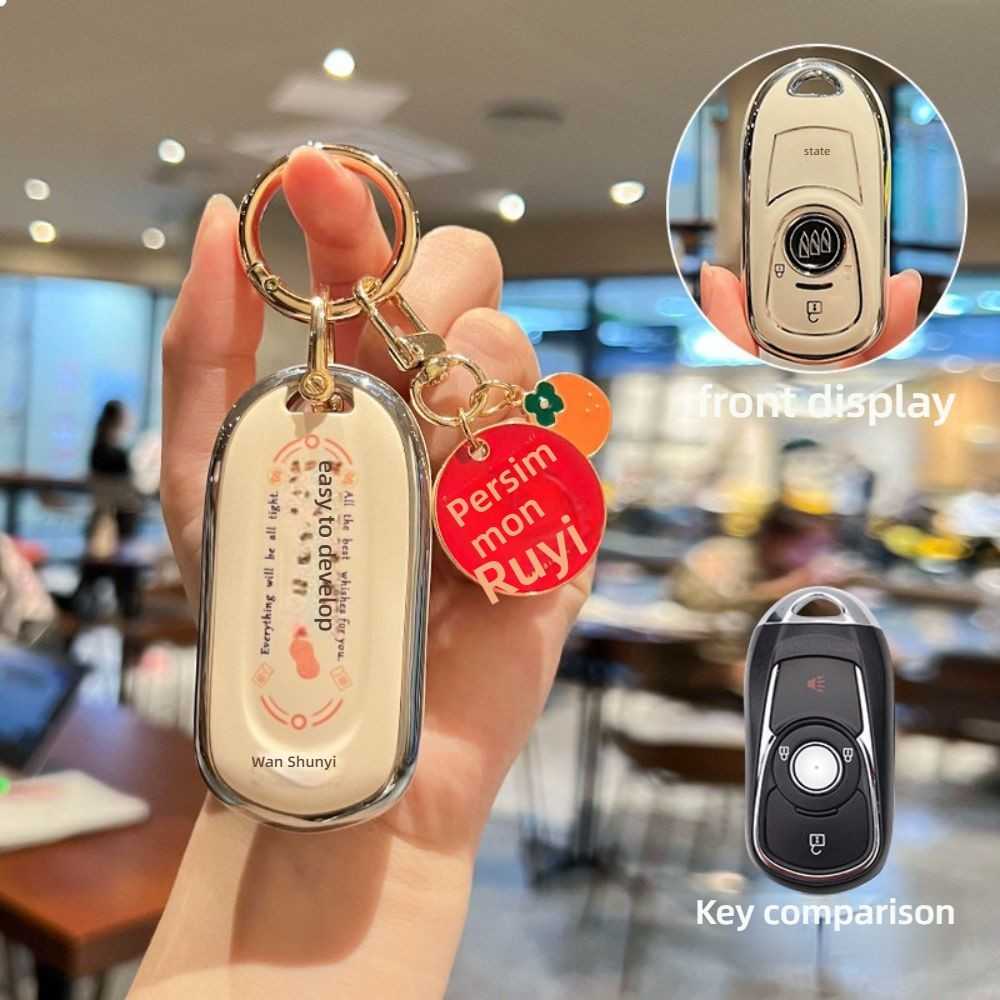 Buick Envision Plus Key Cover - Premium & Stylish | Wholesale & Custom - B6 [Good Fortune Comes] May All Your Wishes Come True