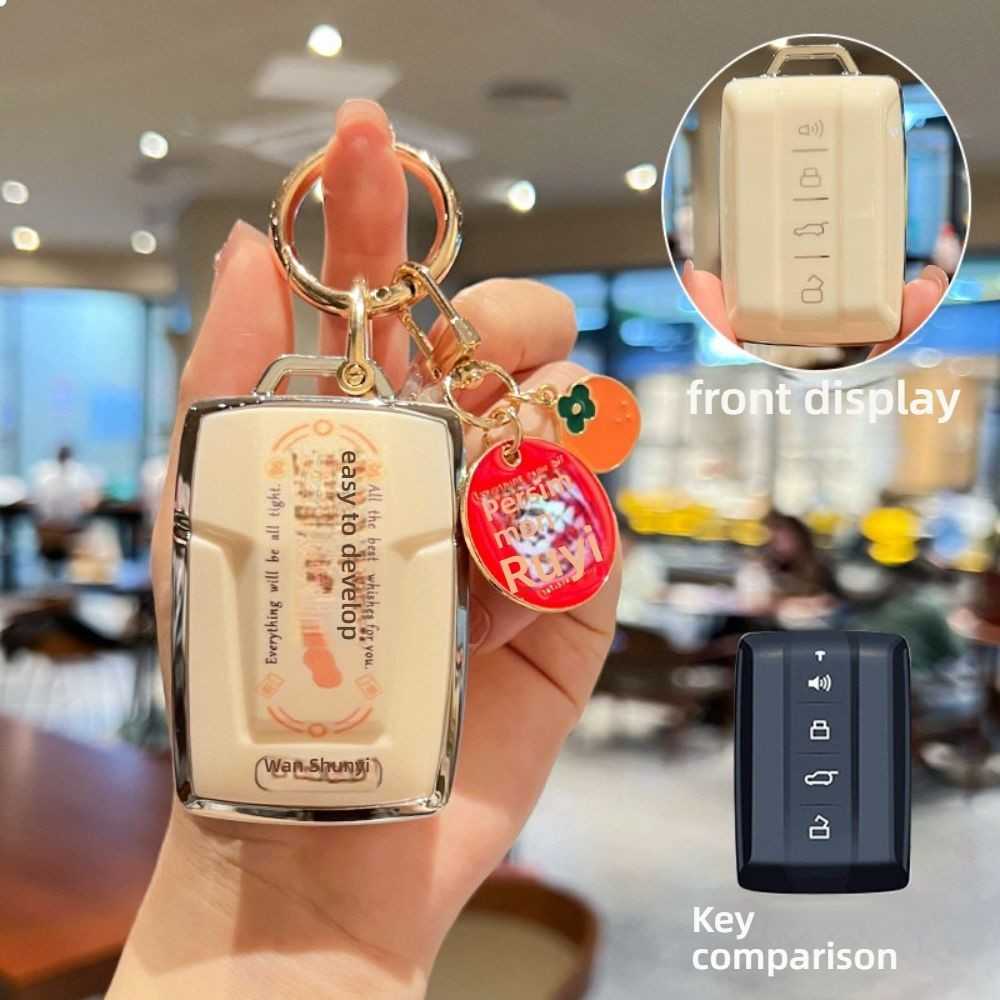 Tank 300 Key Cover - Durable & Stylish | Wholesale & Custom Logo - Option B: [Good Fortune Comes] May all your wishes come true.