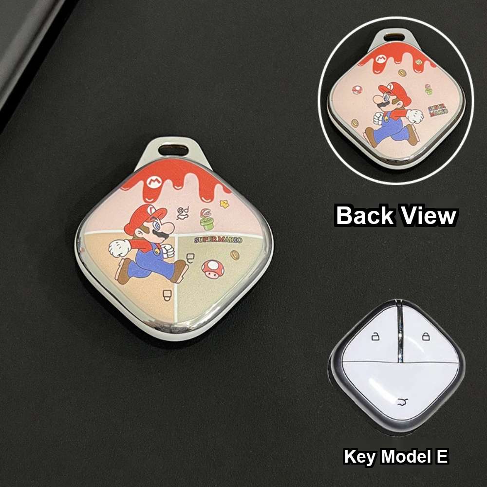 Wuling Bingguo Key Cover - Stylish & Durable | Wholesale & Custom - Model E [Mario - Double-sided] Single Shell