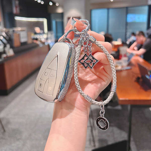 CS75plus Key Cover - Universal Fit & Durable | Wholesale & Custom Logo - [4-key] Meteorite Ash Star Pendant Bracelet
