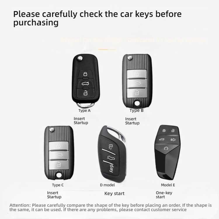 Mg rx5 plus key cover for women: premium leather key case featuring five car key types (a, b, c, d, e) with startup and key s...