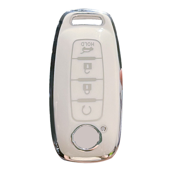 Premium nissan key cover for 14th-gen sylphy & 2022–2023 altima, featuring sleek design with lock, unlock, and panic buttons.