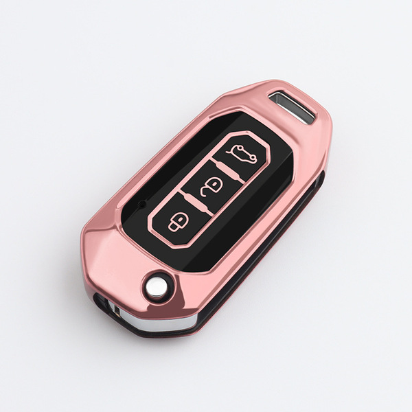 JMC Ford Territory Key Case - Durable & Stylish | Wholesale & Custom - Ford J model: Rose Pink (single set)