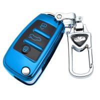 Audi Q3 Key Case - Premium Leather & Stylish | Wholesale & Custom thumbnail
