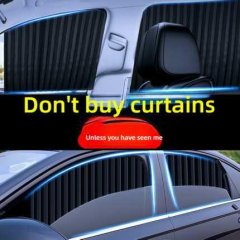 Protect your car from uv and heat with magnetic car sunshades, featuring sleek design and easy installation for all windows.