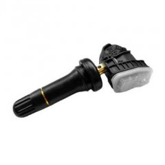 Tpms sensor 3641100xku00b for great wall wingle 7, featuring a black and gold design with a durable rubber tip and secure con...