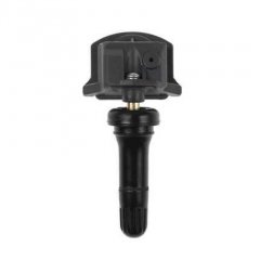 Tpms sensor 52940l1100 for hyundai sonata & kia k5, featuring a black design with a robust build and secure mounting.