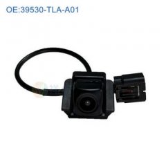 High-definition honda cr-v rearview camera (oe: 39530-tla-a01) with black housing and cable, designed for enhanced vehicle sa...
