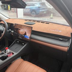 Chery tiggo 8 pro 5th gen dashboard sun shade pad in brown, protecting the interior from sun damage while enhancing the cars ...
