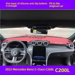 Protect your 2022 mercedes c-class c200/c260l dashboard with this silicone anti-slip sun shield, designed to fit perfectly an...
