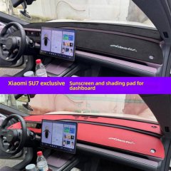 Xiaomi su7 exclusive dashboard sunshade and heat insulator, featuring a sleek design with the xiaomi logo, protecting your ca...