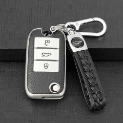 Elegant roewe rx3/rx5/rx8 key cover with premium leather strap and sleek metal accents, offering stylish protection for your ...