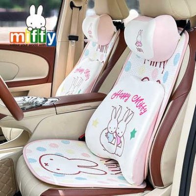 Cute Miffy Car Neck Pillow - Soft & Comfortable | Wholesale & Custom