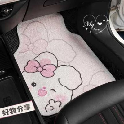 Cute Cartoon Car Floor Mat - Non-Slip & Soft | Wholesale & Custom Logo