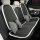 Minimalist car seat cushion with houndstooth pattern, all-season and non-slip design, enhancing comfort in any vehicle.