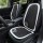 Premium houndstooth floral car seat cushion with non-slip design, enhancing comfort and style in your vehicles interior.
