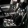 Daisy jacquard car seat cushion featuring black and white floral design, breathable fabric, and plush texture for all-season ...