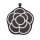 Camellia ice silk car seat cushion featuring a honeycomb cooling design with a stylish black and white floral pattern for enh...