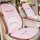 Pink bunny ice silk car seat cushion featuring a cute bunny design with little sweet text, perfect for all-season comfort and...