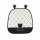 Cute little bear ice silk car seat cushion featuring a stylish diamond pattern and adorable bear design, perfect for all-seas...
