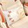 Cute bear lumbar support pillow with happy fullness design, perfect for all-season comfort in any car.