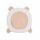 Plush bear faux fur seat cushion with soft white fur, peach-colored center, and cute bear ears and paws for cozy comfort.