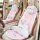 Cute cartoon bunny faux fur winter cushion with non-slip design, featuring soft pink accents and adorable plush details for c...