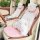 Adorable cartoon winter cushion with extra-thick plush design, featuring cute sheep patterns for cozy car seat comfort.