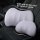 Simple ice silk car lumbar & headrest pillow: soft, supportive design for cervical spine comfort in your vehicle.