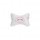 Cute cartoon sheep design on a white ice silk car headrest pillow, offering soft neck support with adorable pink ears and ros...