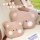 Cozy plush bear-shaped car headrest pillow with soft design, perfect for neck support and adding a cute touch to your vehic...