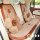 Kapibala all-season plush car seat covers featuring adorable bear-themed headrests and lumbar support, perfect for cozy comfo...