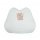 Cute tulip bear car headrest with soft memory foam, featuring a charming bear holding a tulip, perfect for neck and lumbar su...