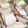 Tulip bunny memory foam car headrest pillow with cute bunny design, providing comfort and support for a relaxing ride.