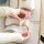 Hands demonstrate the velcro-adhesive kapibala car storage bag, a leather cartoon trash can designed for convenient in-car or...