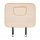 Protect your car seats with this beige leather kick pad, featuring a quilted design and anti-stain rear protector for durabil...